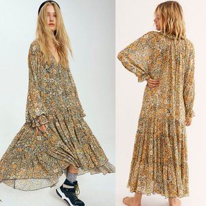 NEW! Free People Feeling Groovy Maxi Dress